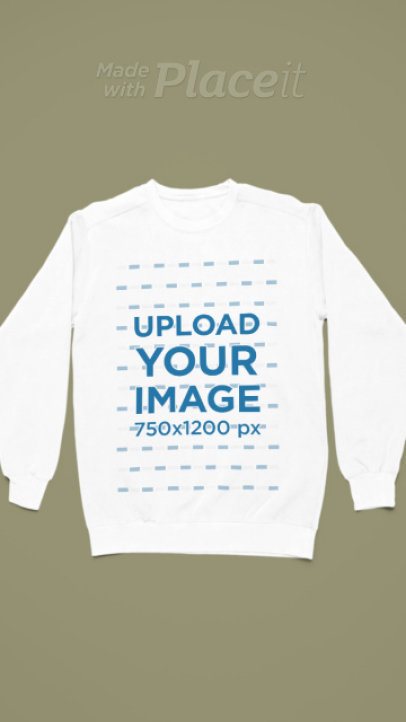 Video of a Comfort Colors Sweatshirt Lying on a Colorful Surface 9034v