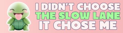 Funny Magnet Design Generator With a Turtle Graphic and a Slow Quote 7174e