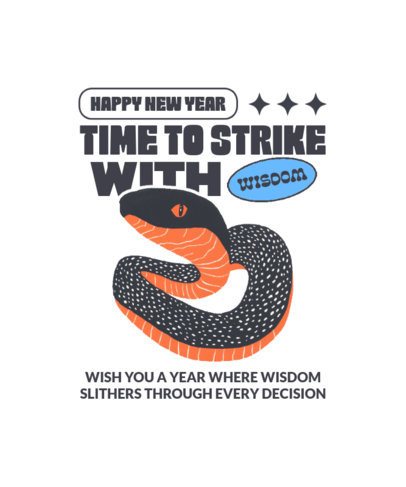 T-Shirt Design Maker With a Festive Message for Chinese New Year