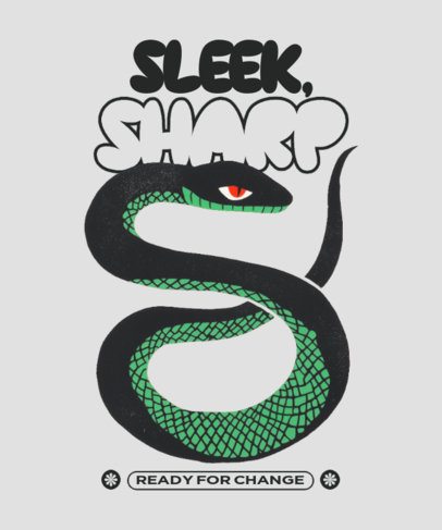 T-Shirt Design Creator Featuring a Change Message for Chinese New Year 7187c