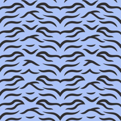 Print Pattern Design Maker Featuring a Horizontal Animal Stripes Background 