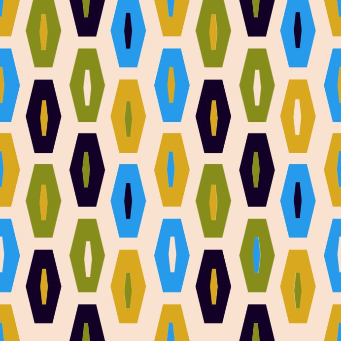 Placeit - Colorful Print Pattern Design Maker Featuring Geometric ...