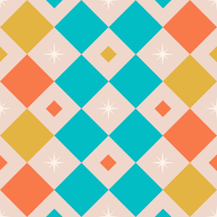 Placeit - Geometric Print Pattern Design Generator With a Midcentury ...