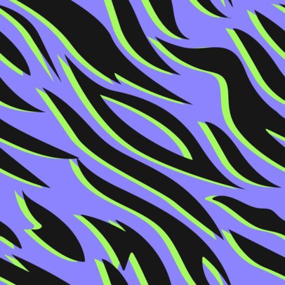 Print Pattern Design Creator for Animal Print Enthusiasts Featuring Dark Stripes