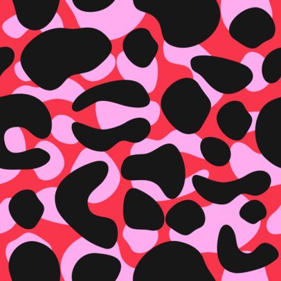 Wildfire-Themed Print Pattern Design Generator With a Cool Colorful Layout