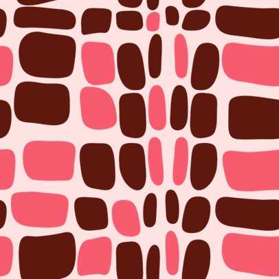 Print Pattern Design Maker Featuring a Seamless Abstract Layout With an Animal Print Theme