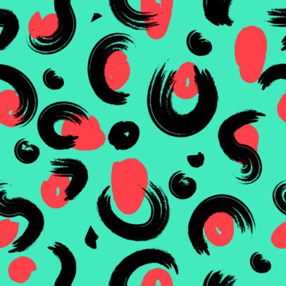 Print Pattern Design Generator With a Colorful Aesthetic and Animal Spot Illustrations