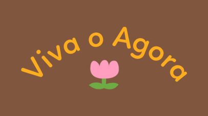 Hat Design Creator With a Floral Icon and a Thin Typeface 7209b