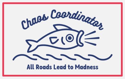 Headwear Design Generator With a Fish Graphic and a Travel-Themed Quote 7213a