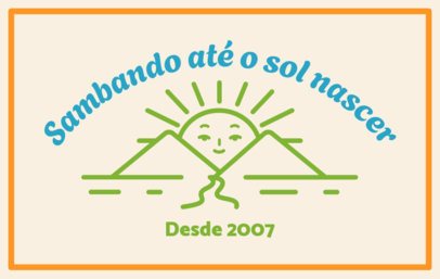 Inspiring Headwear Design Maker With a Sunrise-Themed Graphic 7213g