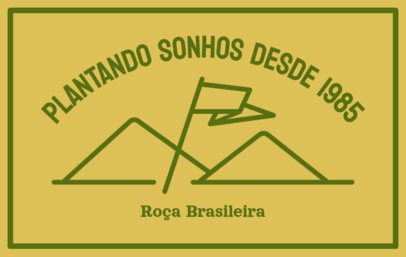 Online Beanie Design Generator Featuring Illustrated Mountains and a Flag 7213h