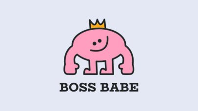 Hat Design Creator With a Boss Quote and a Cartoonish Graphic 7212b