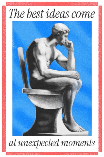 Wall-Decor Art Print Creator Featuring an Idea-Themed Quote 7220j