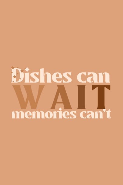 Inspiring Art Print Design Generator With a Memories Quote