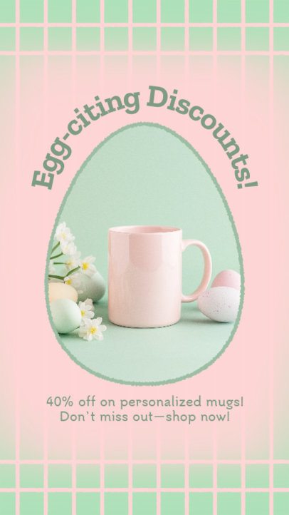Instagram Story Generator for an Exclusive Easter Discount Deal 7234a