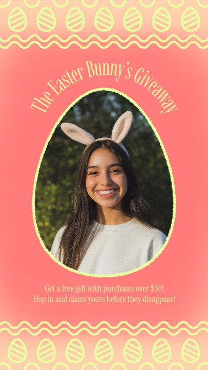 Instagram Story Maker for an Easter Free Gift Special Offer 7234h