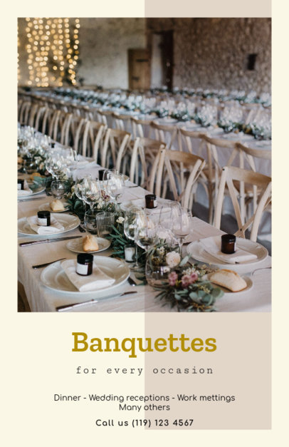 Banquet Online Flyer Maker 
