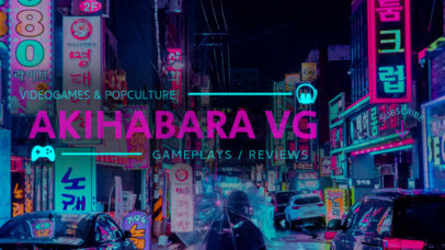 Online Banner Maker for YouTube Channels with Japanese Design 386c