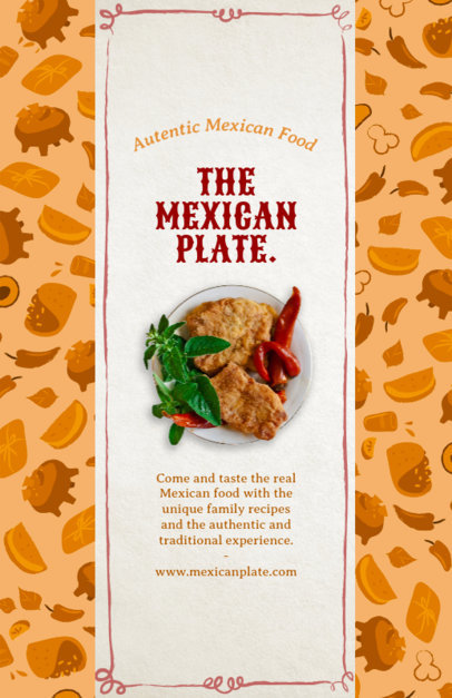 Mexican Restaurant Online Flyer Maker 