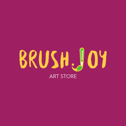 Online Logo Maker for Professional Art Supply Stores