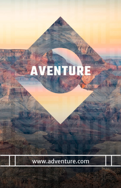 Online Flyer Maker for Adventure Travel