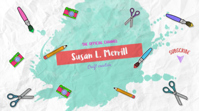 YouTube Banner Maker for DIY Bloggers