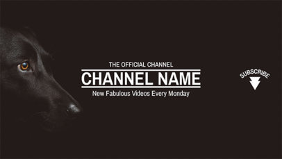 YouTube Banner Maker for Pet Bloggers 418