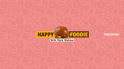 YouTube Banner Maker for Food Channels