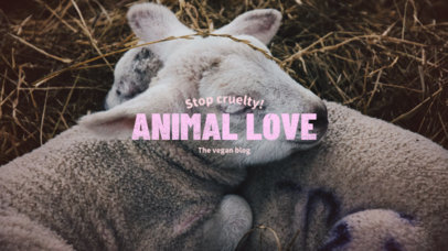 YouTube Banner Maker for Animal Lovers 344e