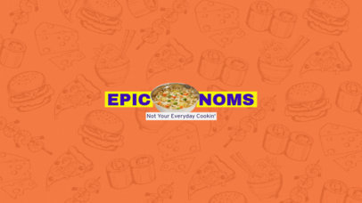 Online Banner Maker for Food Lovers Youtube Channels 399b