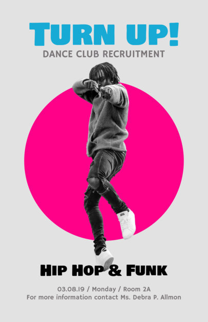 Online Flyer Maker for Dance Clubs