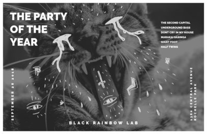 Party Flyer Maker to Design House Party Flyers