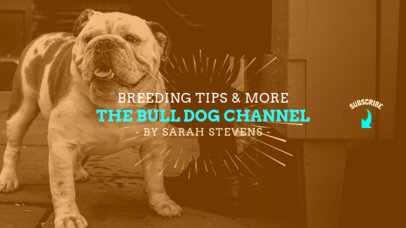 YouTube Banner Maker for Dog Channels