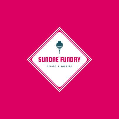Custom Logo Maker for Gelato Shops
