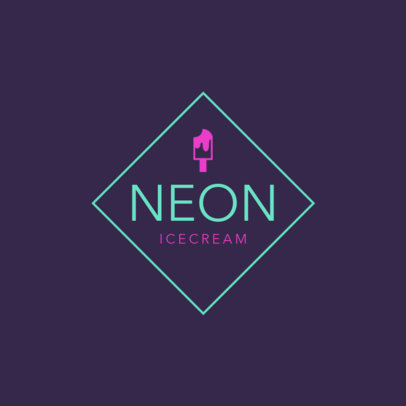 Logo Maker for Gelato Shops with Minimalist Design