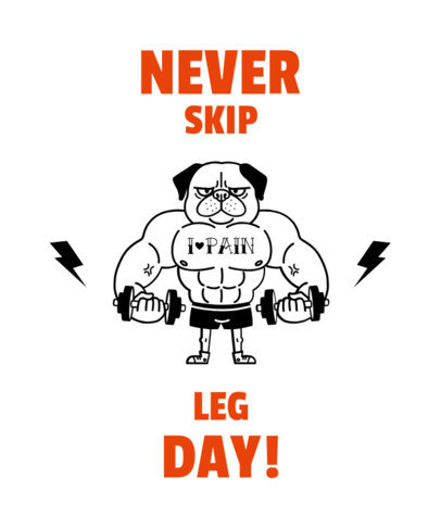 Workout T-Shirt Design Template 44