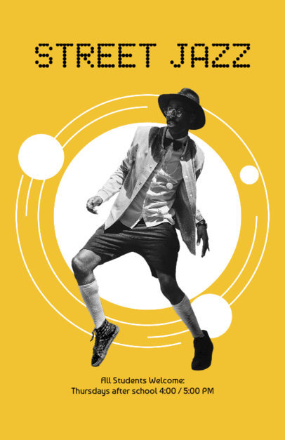 Flyer Maker for Jazz Dance Classes