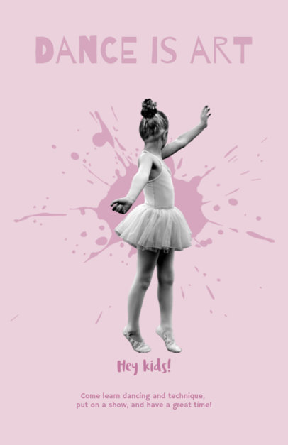 Flyer Maker for Ballet Studios