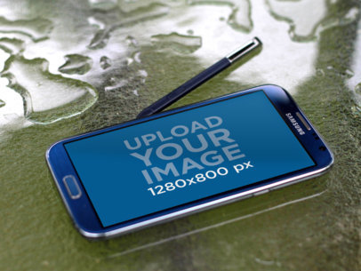 Samsung Galaxy Note Dropped Water