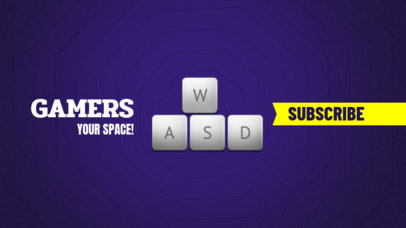 YouTube Banner Maker with WASD Keys Image3 407c