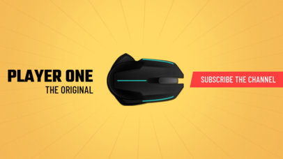 Online Banner Maker for Gaming Channels with Mouse Image 407d