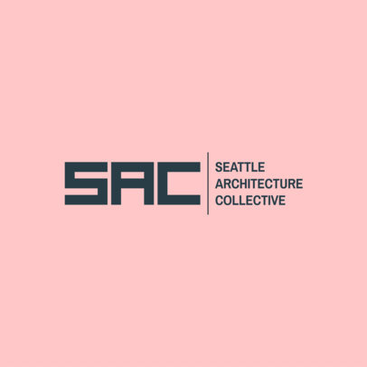 Architecture Firm Logo Maker to Create a Monogram Logo