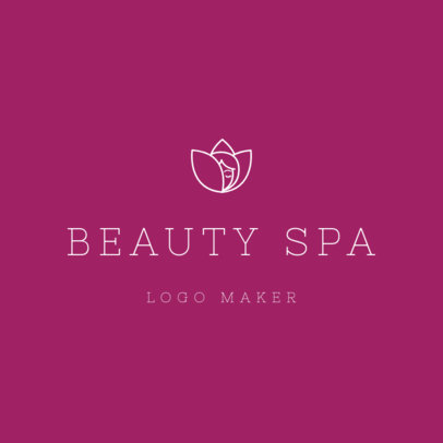 Online Logo Maker for Beauty Spas with Minimalist Design
