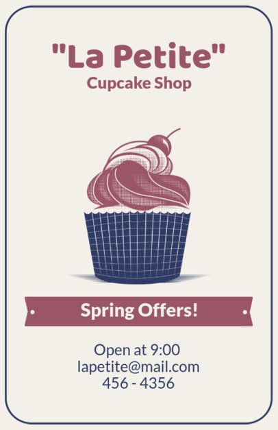 Online Flyer Maker for French Bakeries