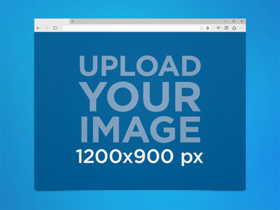 Microsoft Edge Browser Mockup