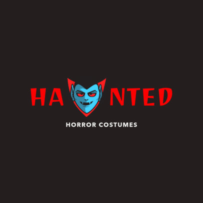 Halloween Vampire Logo Maker