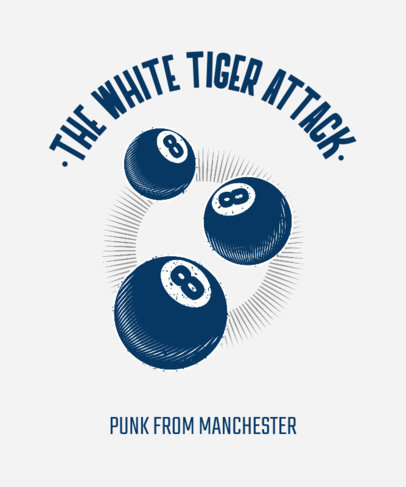 Punk Rock T-Shirt Template