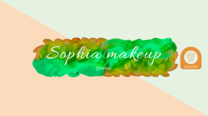 YouTube Beauty Channel Banner Maker 451b