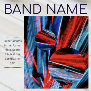 Album Cover Maker for Alternative CD