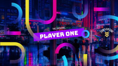 Youtube Gaming Channel Banner Maker 